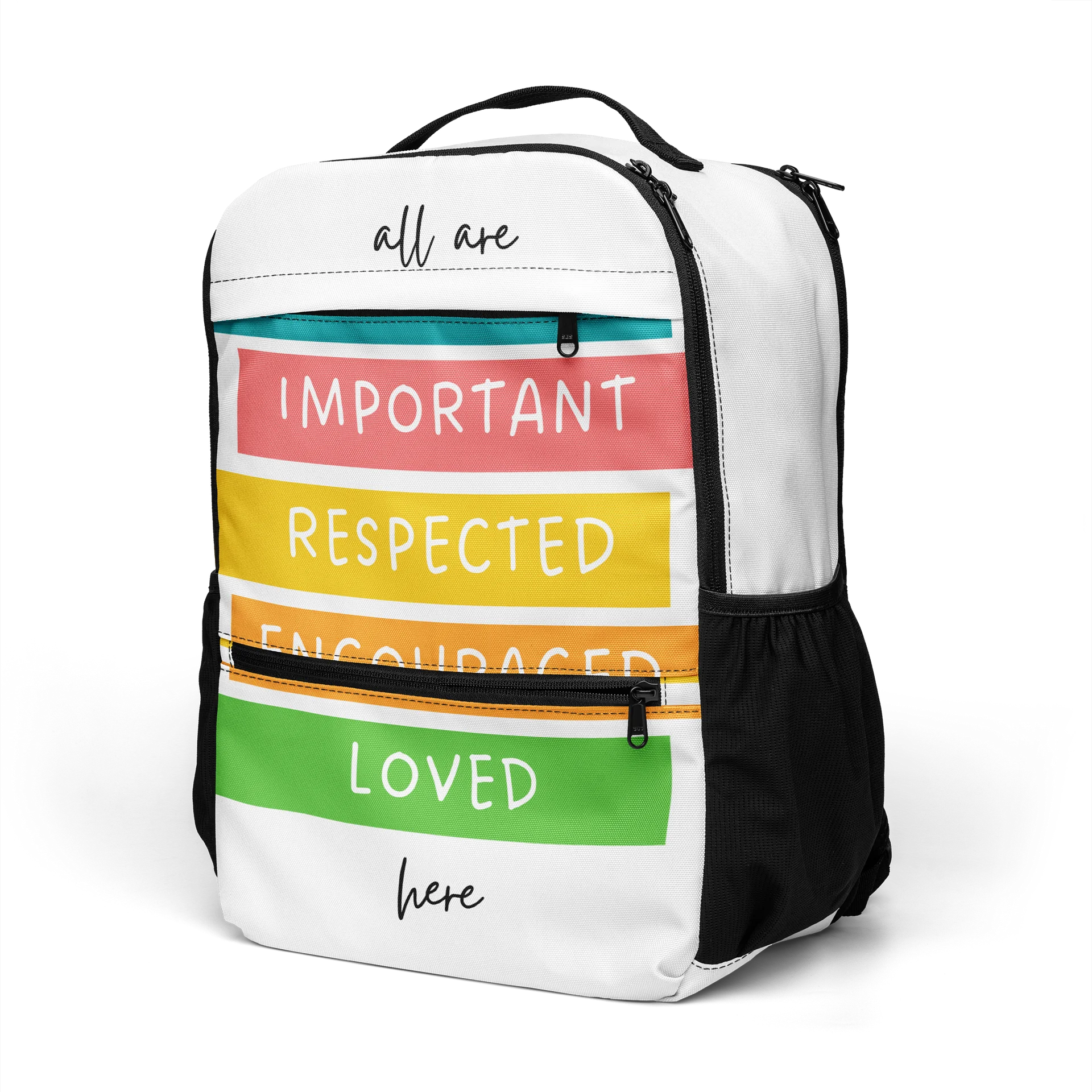 Welcome & Empower All-Over Print Backpack product image (5)