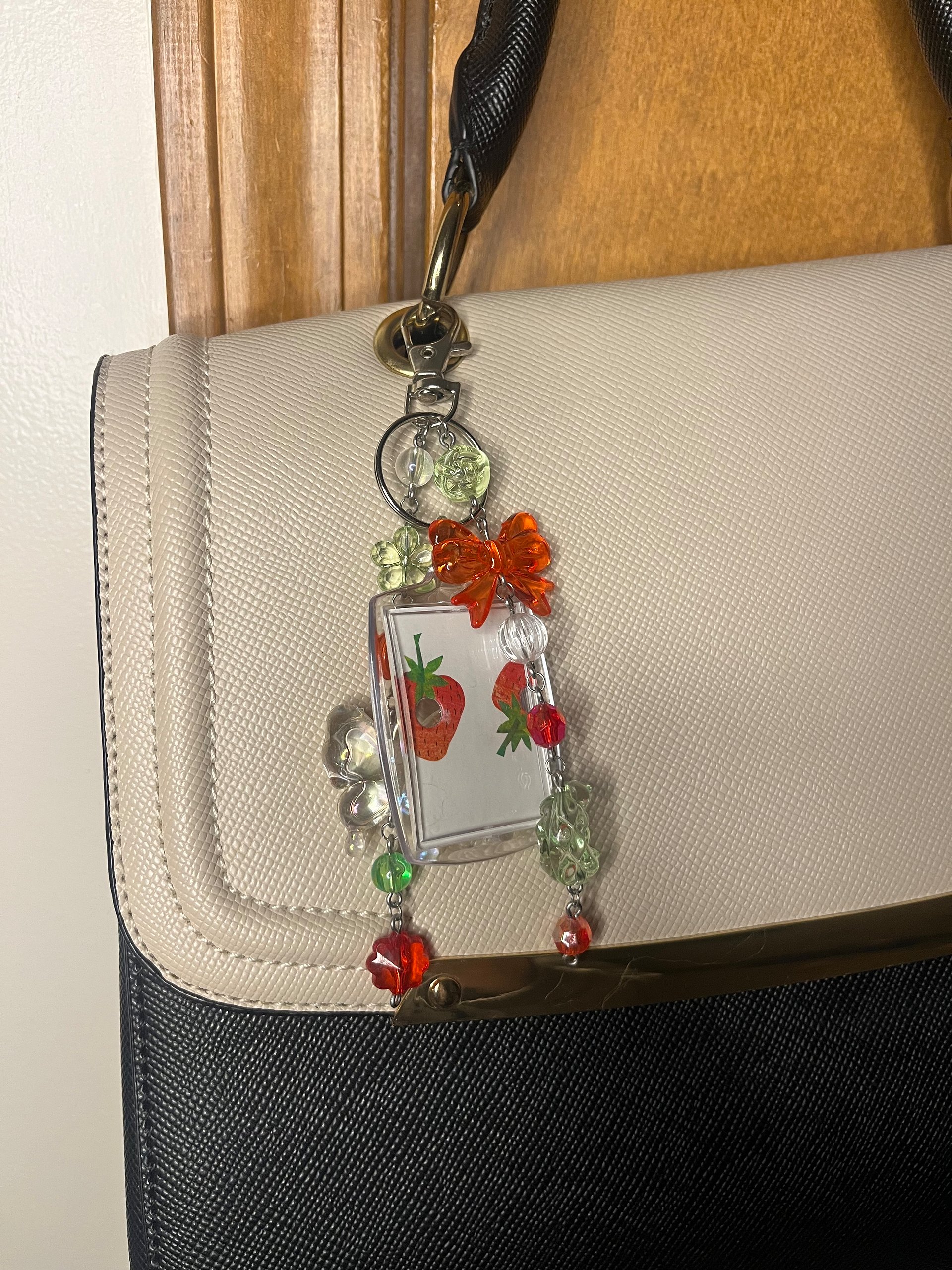 The Caterpillar's Strawberry Bag Charm product image (1)