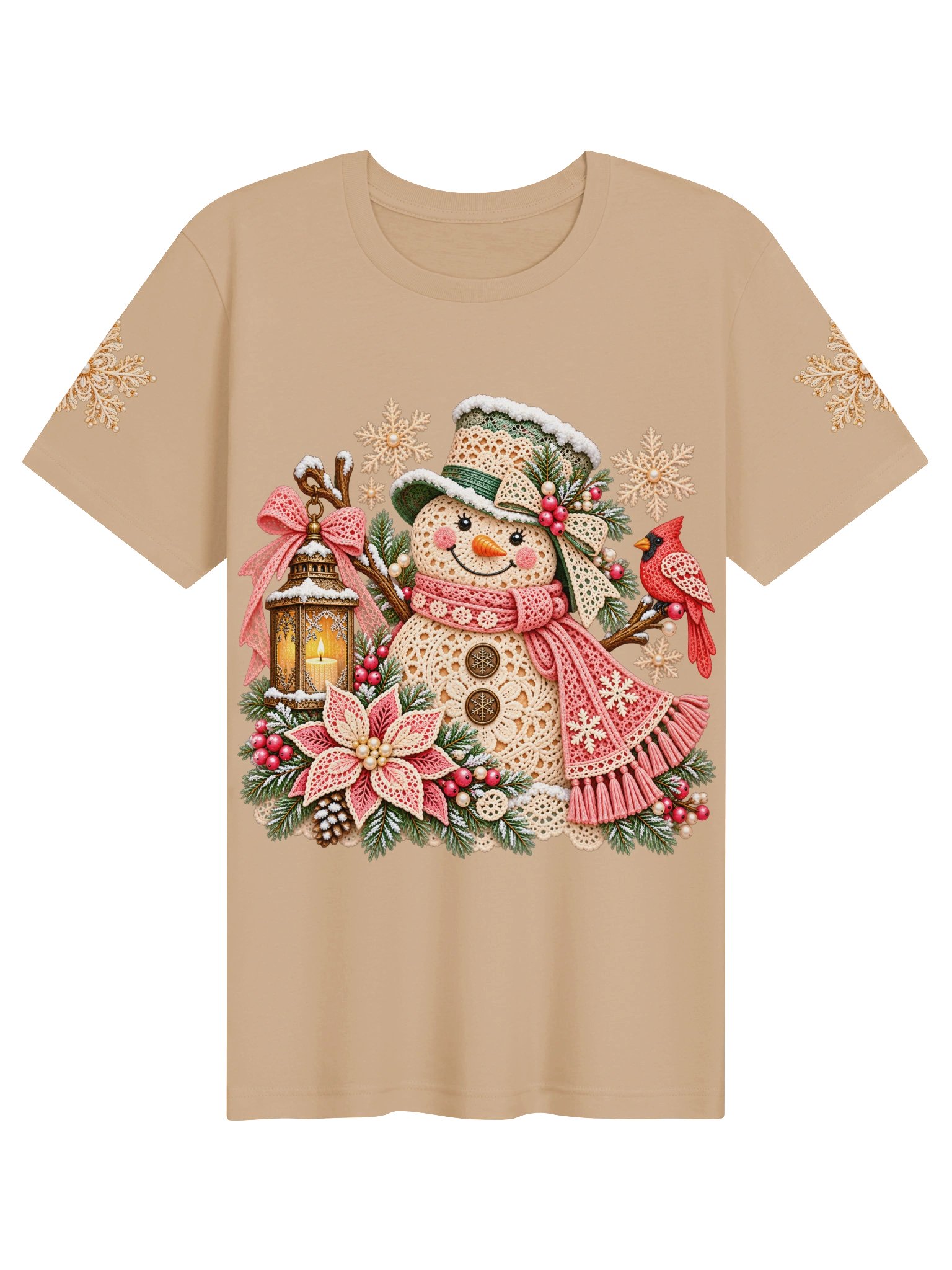 Winter Wishes/ Pastel Lace Tee product image (1)