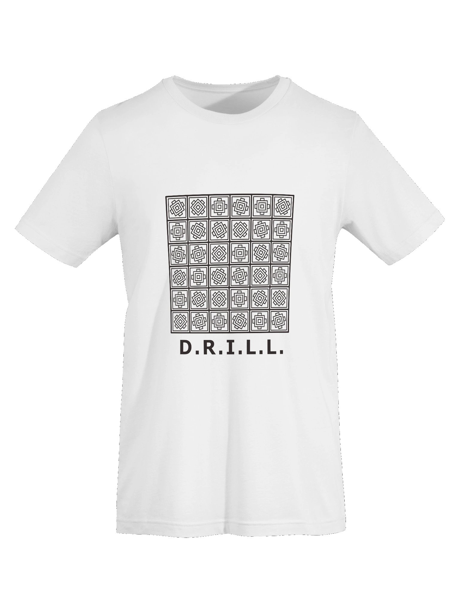D.R.I.L.L T-Shirt White product image (5)
