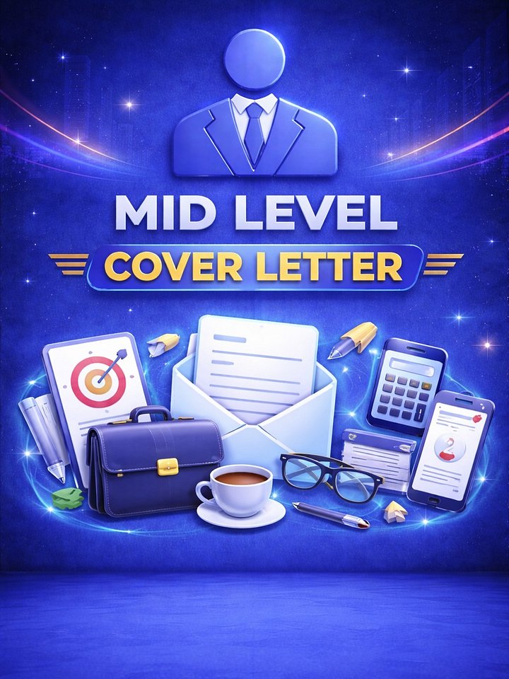 Mid Level Cover Letter product image (1)