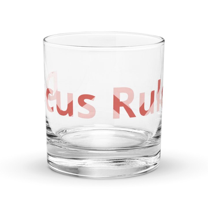 NEW!! Lucky drinking glass product image (1)