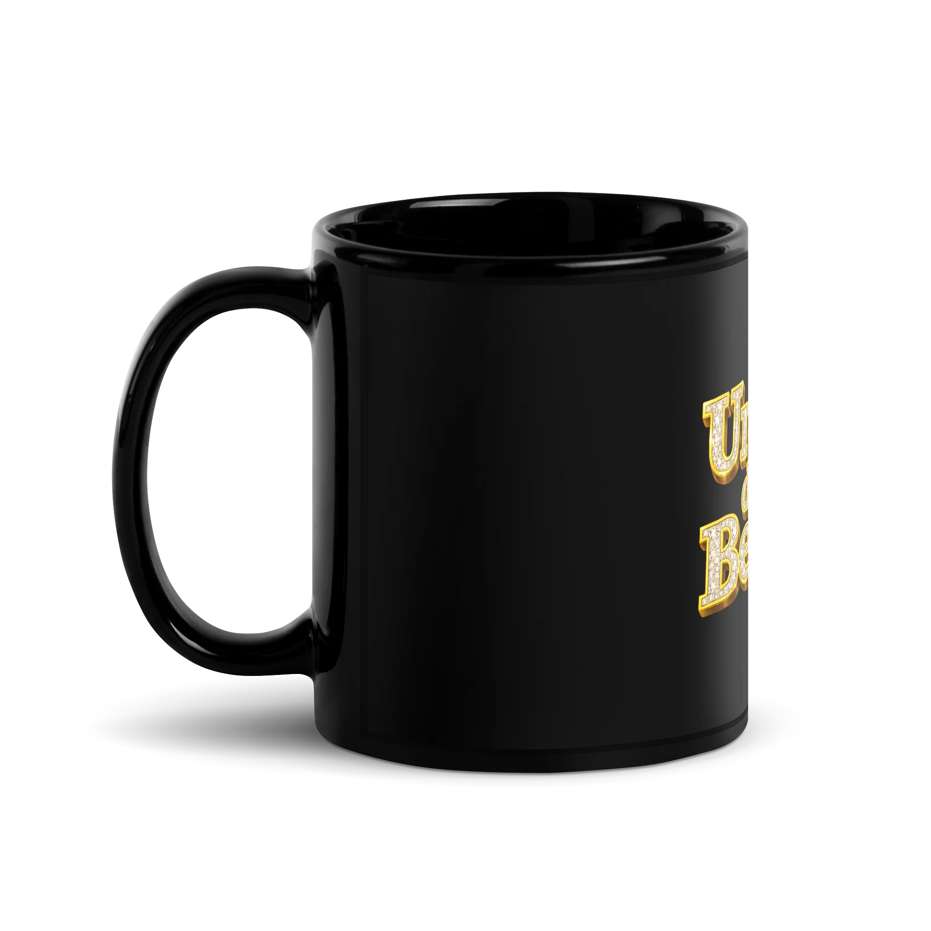 Mug noir « Un Thé dans la Besace ! » product image (2)