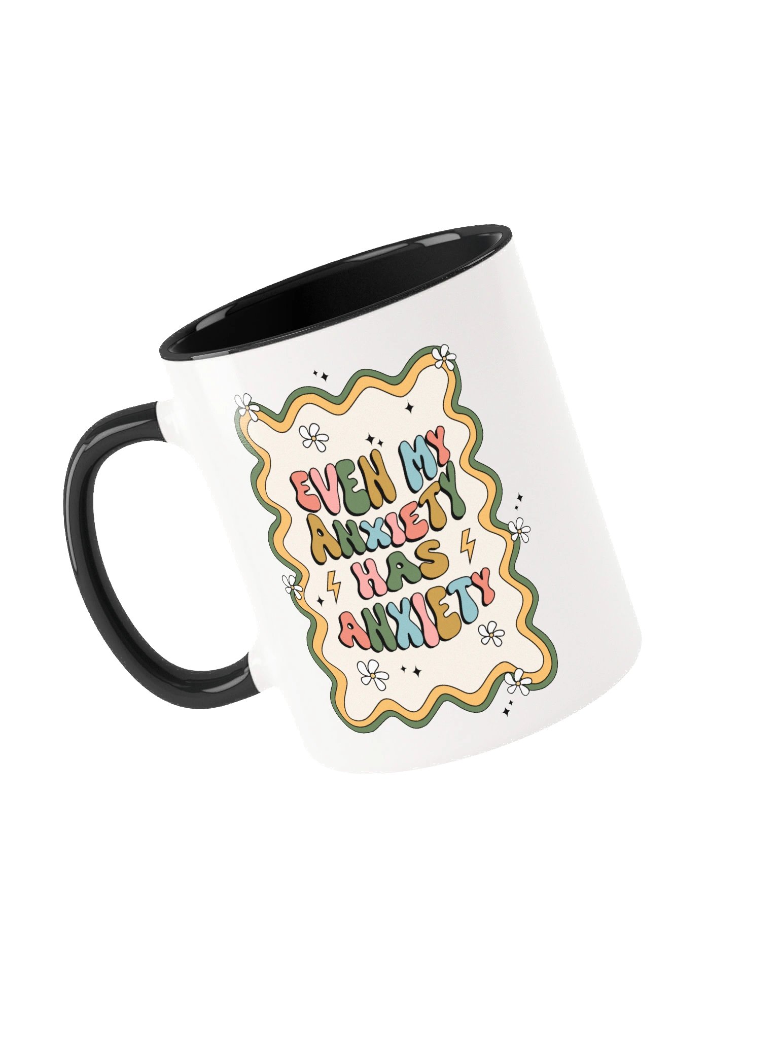 Even My Anxiety Has Anxiety Ceramic Mug product image (4)
