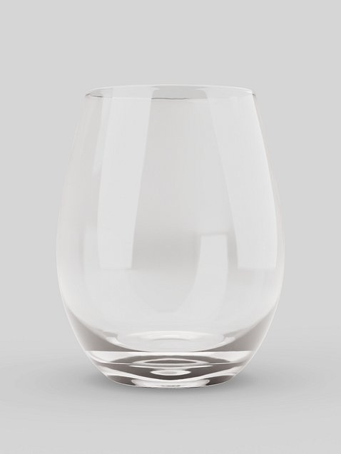 Photo showing Stemless Wine Glass