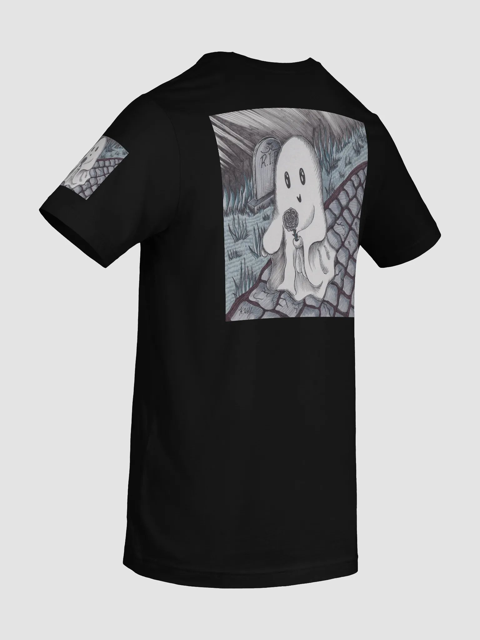 Rose Ghost T-Shirt product image (8)