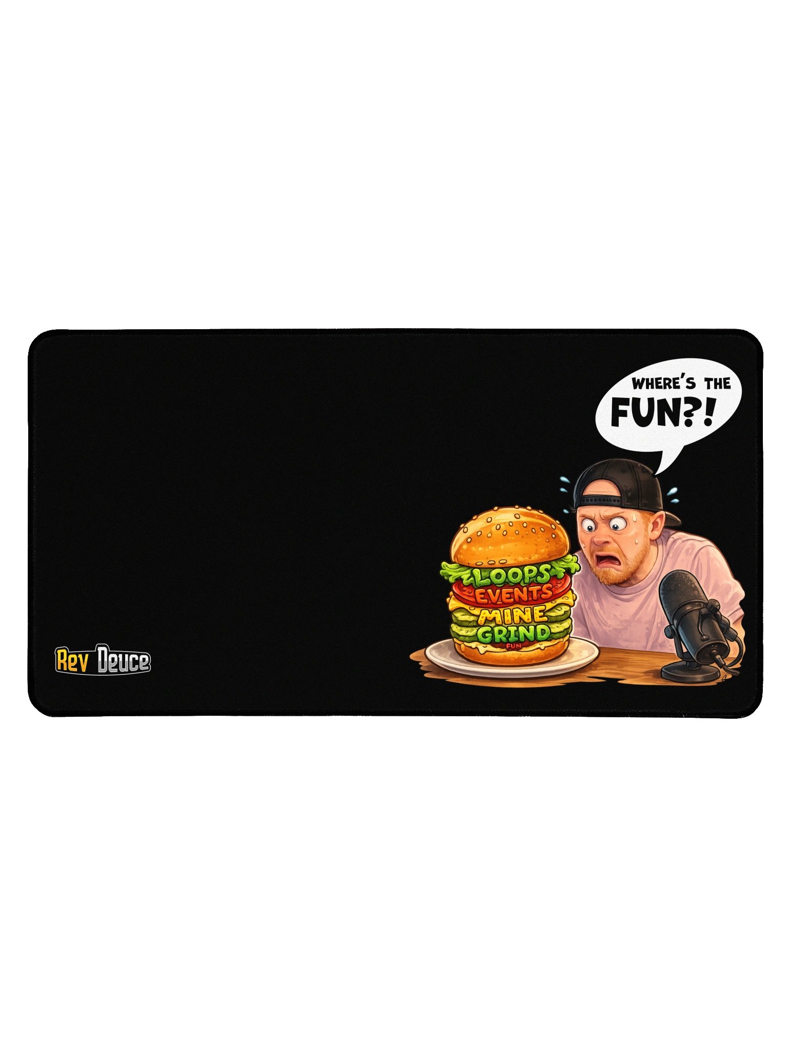 Where's the fun? - Desk Mat! product image (1)