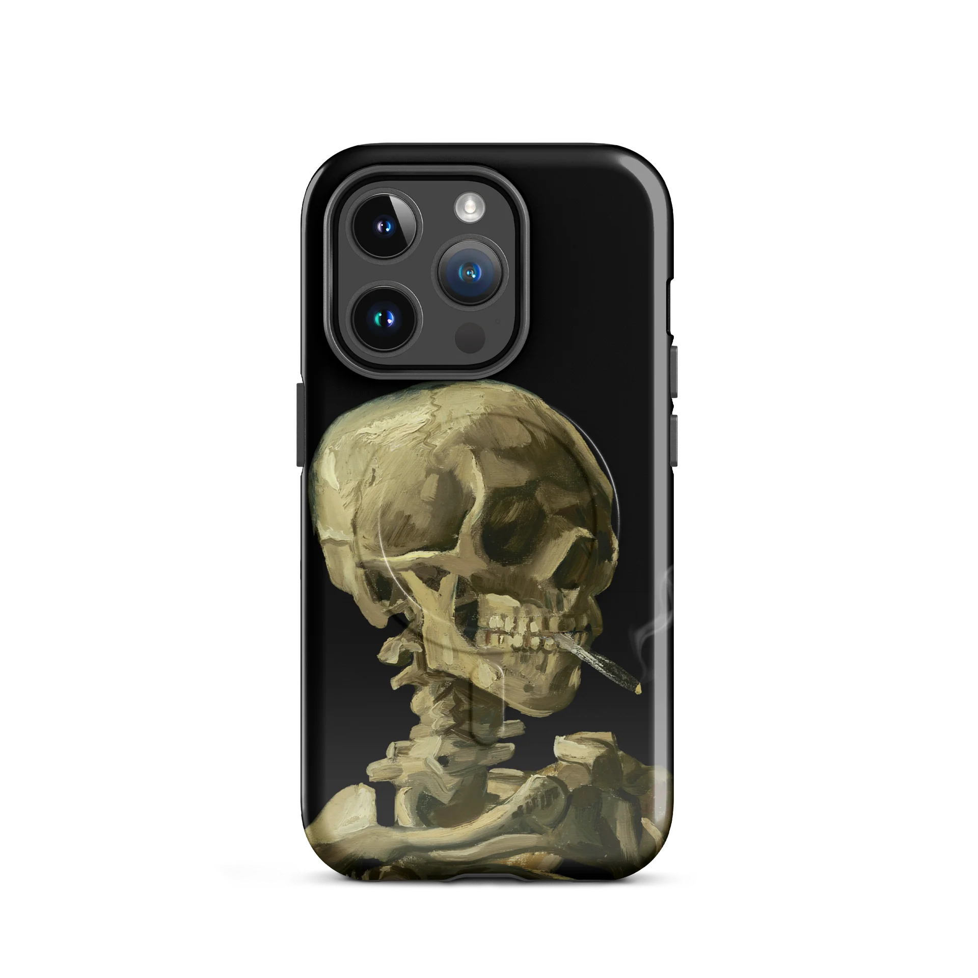 Van Gogh – Skull of a Skeleton with a Burning Cigarette iPhone® MagSafe® Tough Case product image (2)