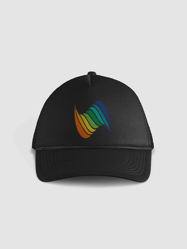 Color Wave Foam Trucker Hat product image (1)