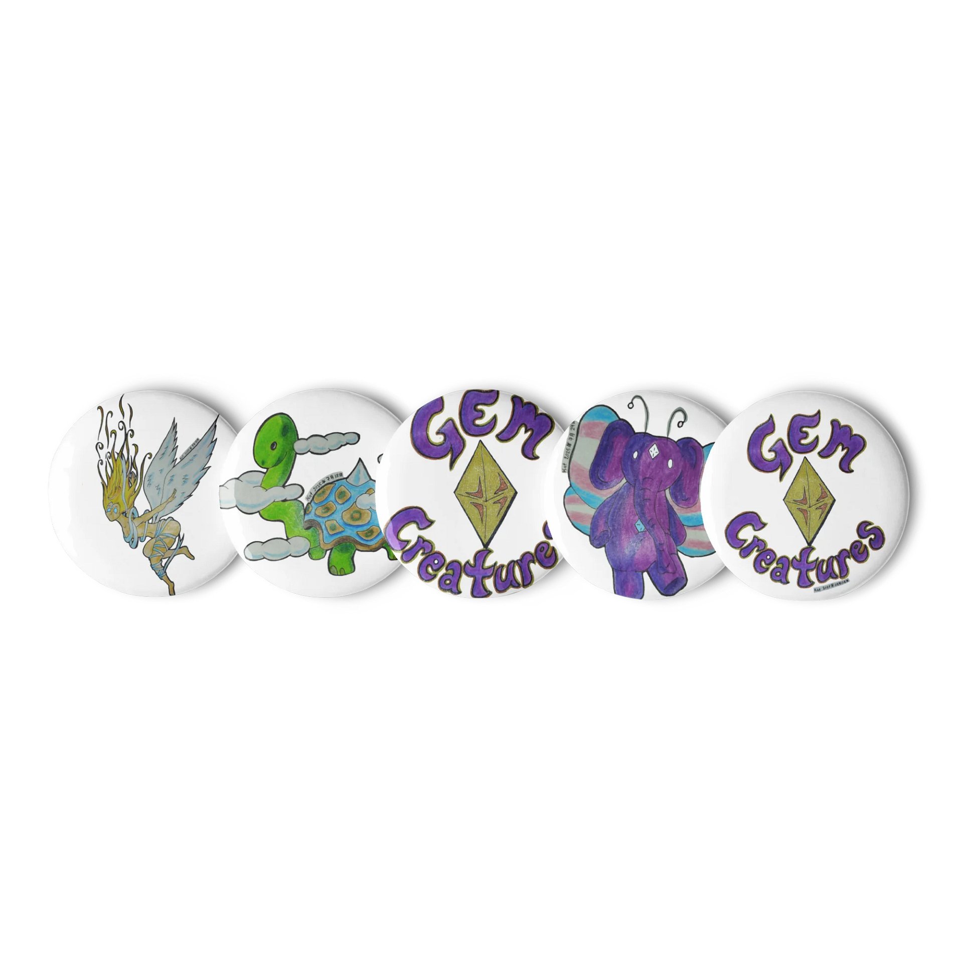 Gem Creature Pins product image (1)