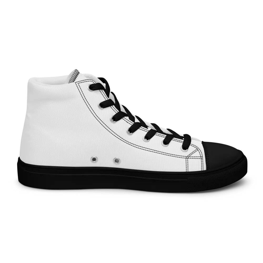 StreamMachine Men's High Top Canvas Shoes product image (7)