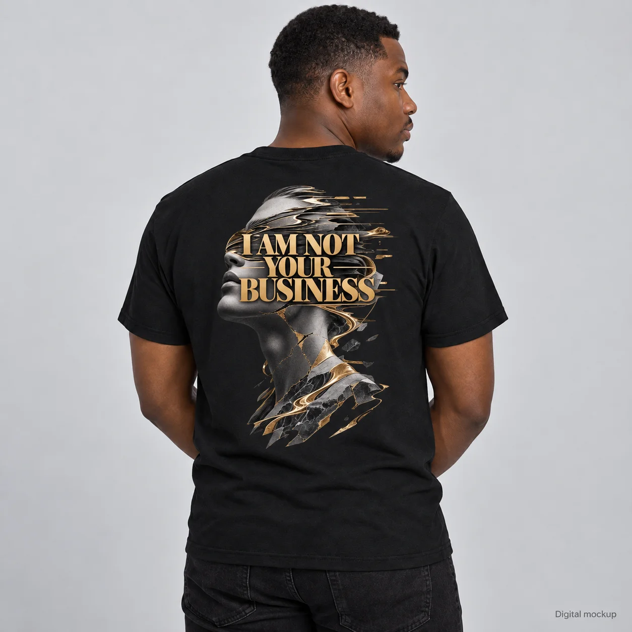 I Am Not Your Business Logo T-Shirt product image (1)