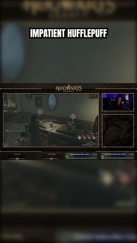 The most impatient Hufflepuff 

#hogwartslegacy #hufflepuff #gaminglife #callieach