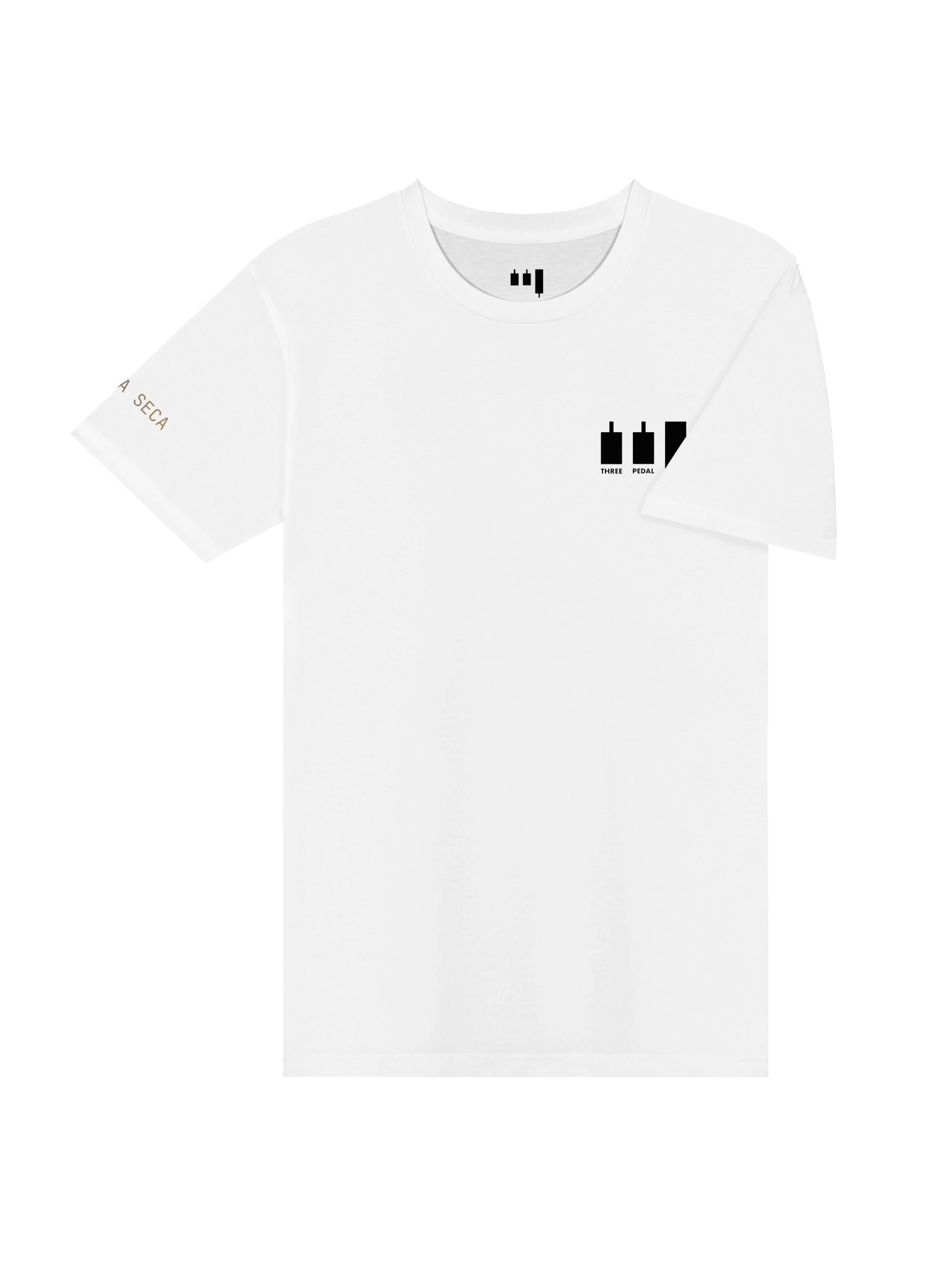 Three Pedal Club :: Laguna Seca Track Map T-Shirt product image (4)