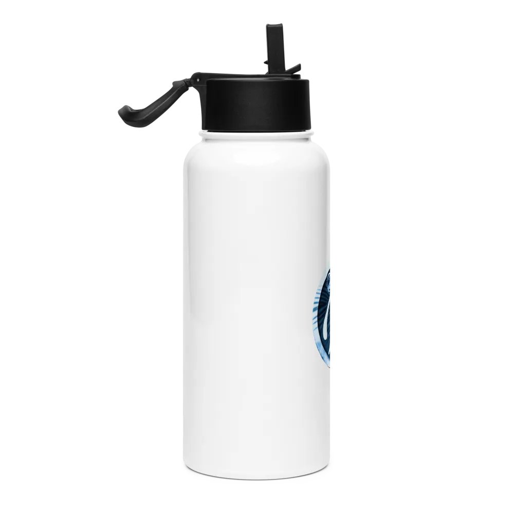 Spiral Script Stainless: Water Bottle product image (4)