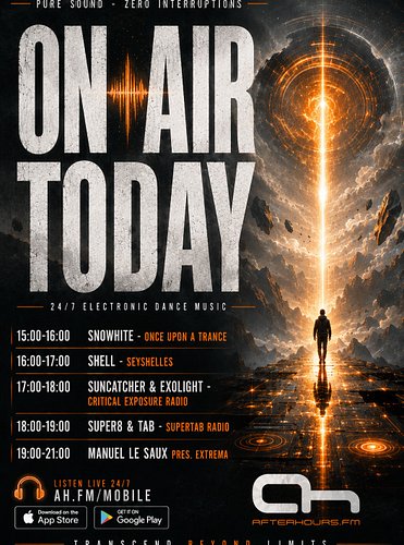 🎧 Featuring: Snowhite, Suncatcher & Exolight, Super8 & Tab, Manuel Le Saux & more
📡 Listen live 24/7 → AH.FM/MOBILE

Pure Sou...