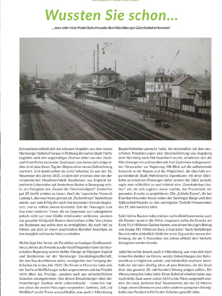 Münchberger Eisenbahngeschichte product image (1)