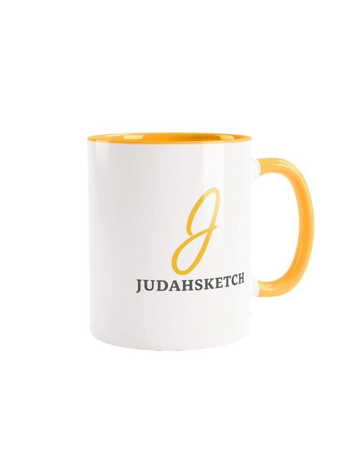 JudahSketch Yellow Mug product image (7)