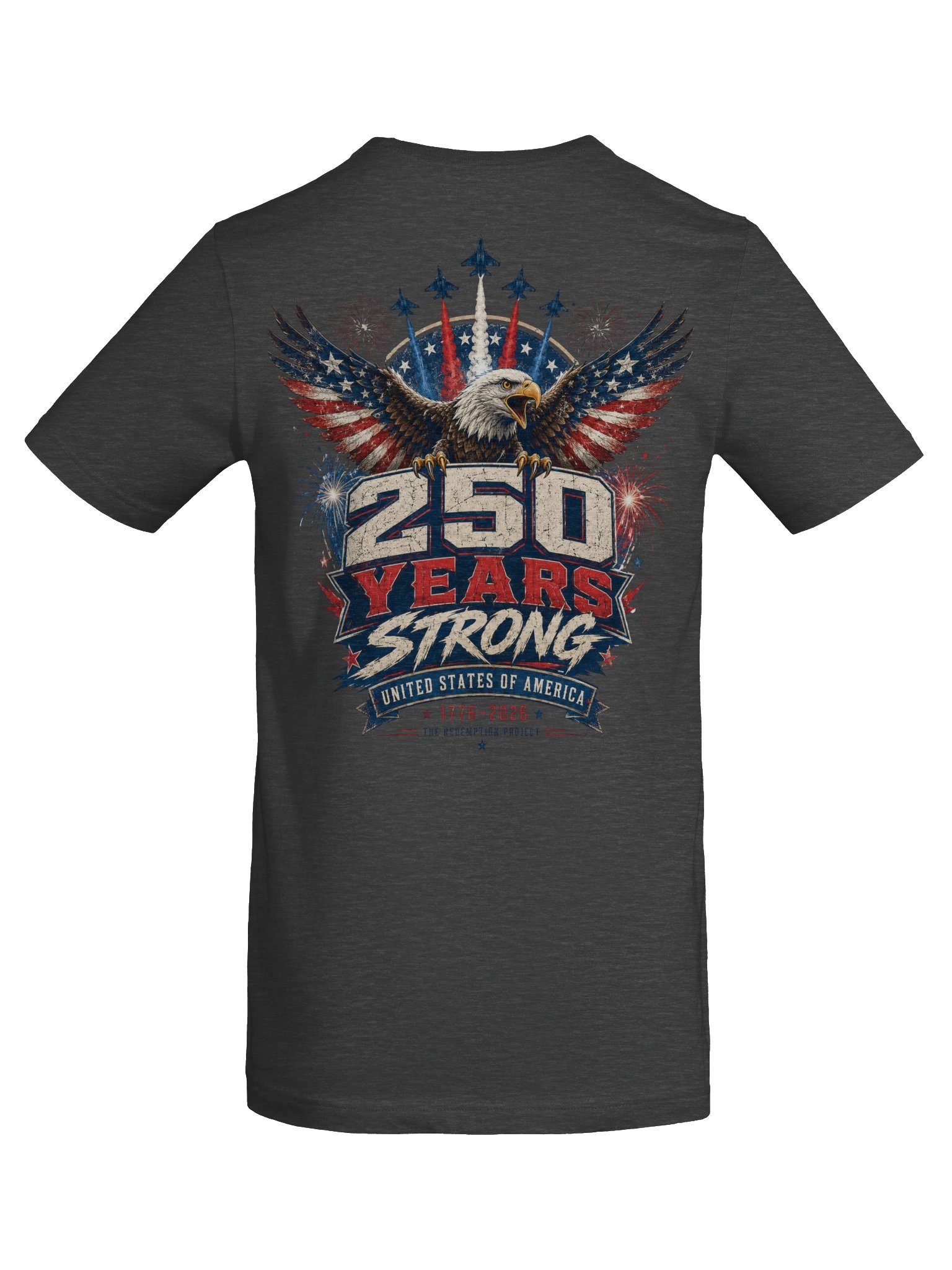 250 Years Strong Eagle and Jets T-Shirt product image (31)