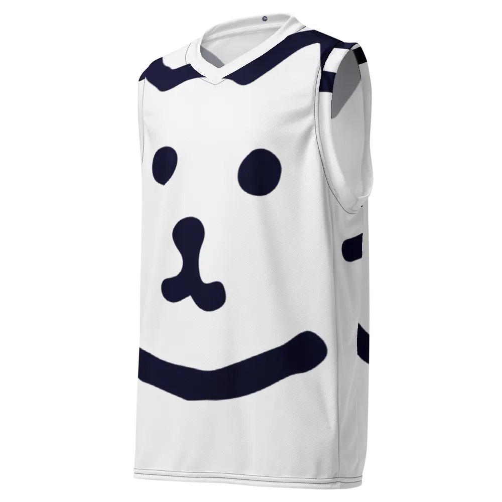 All-Over Print Recycled Unisex Basketball Jersey product image (2)
