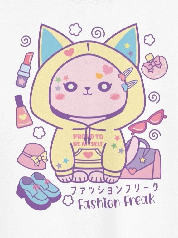 Harajuku Cats Unisex Youth T-shirts