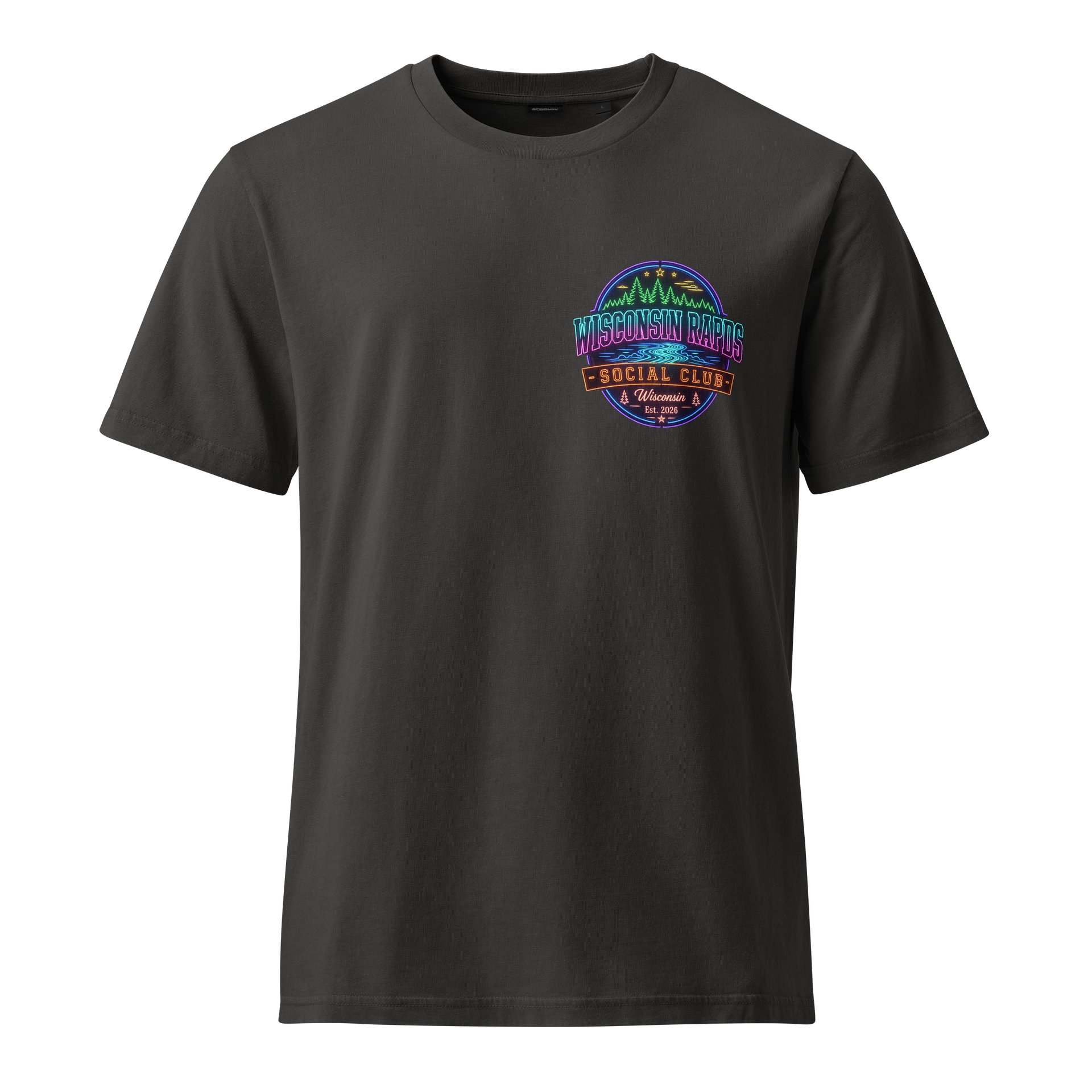 Wisconsin Rapids Neon Social Club Tee product image (1)