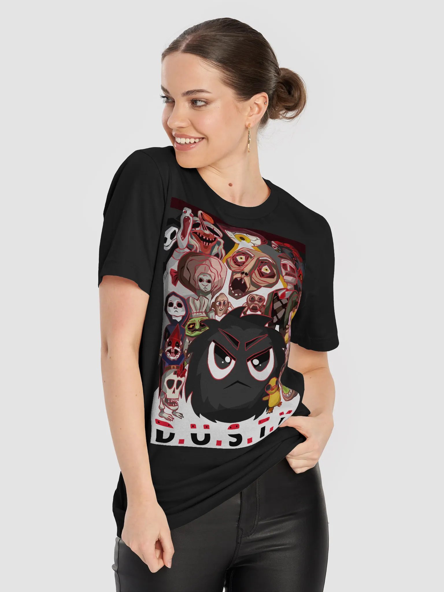 R.E.P.O.D.U.S.T.Y. Front Print Supersoft T-Shirt product image (8)