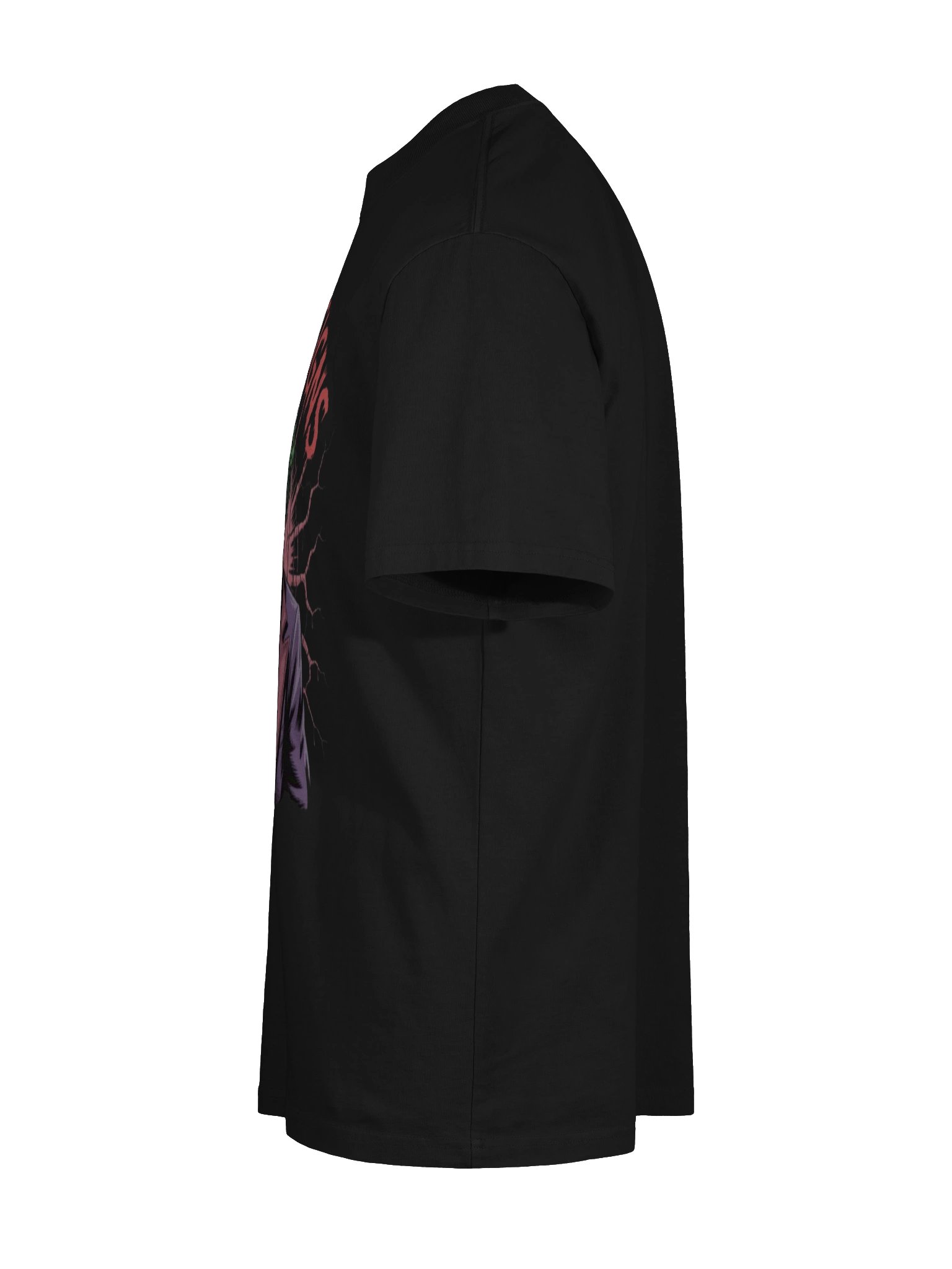 Joker 'Chaos Reigns' Oversized Faded T-Shirt product image (10)