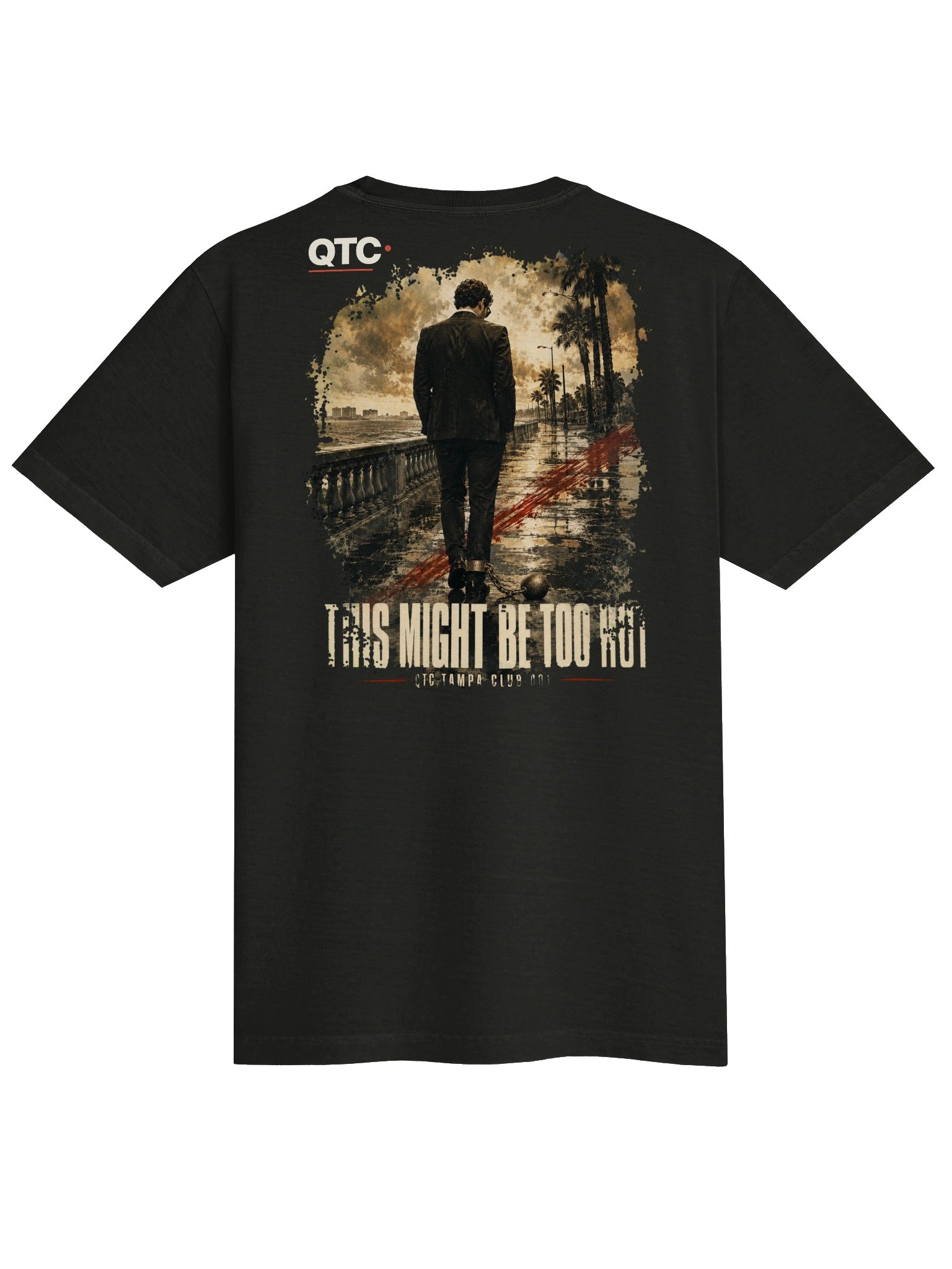 Hot Girl Walk Tee | Tampa Club | QTC product image (1)