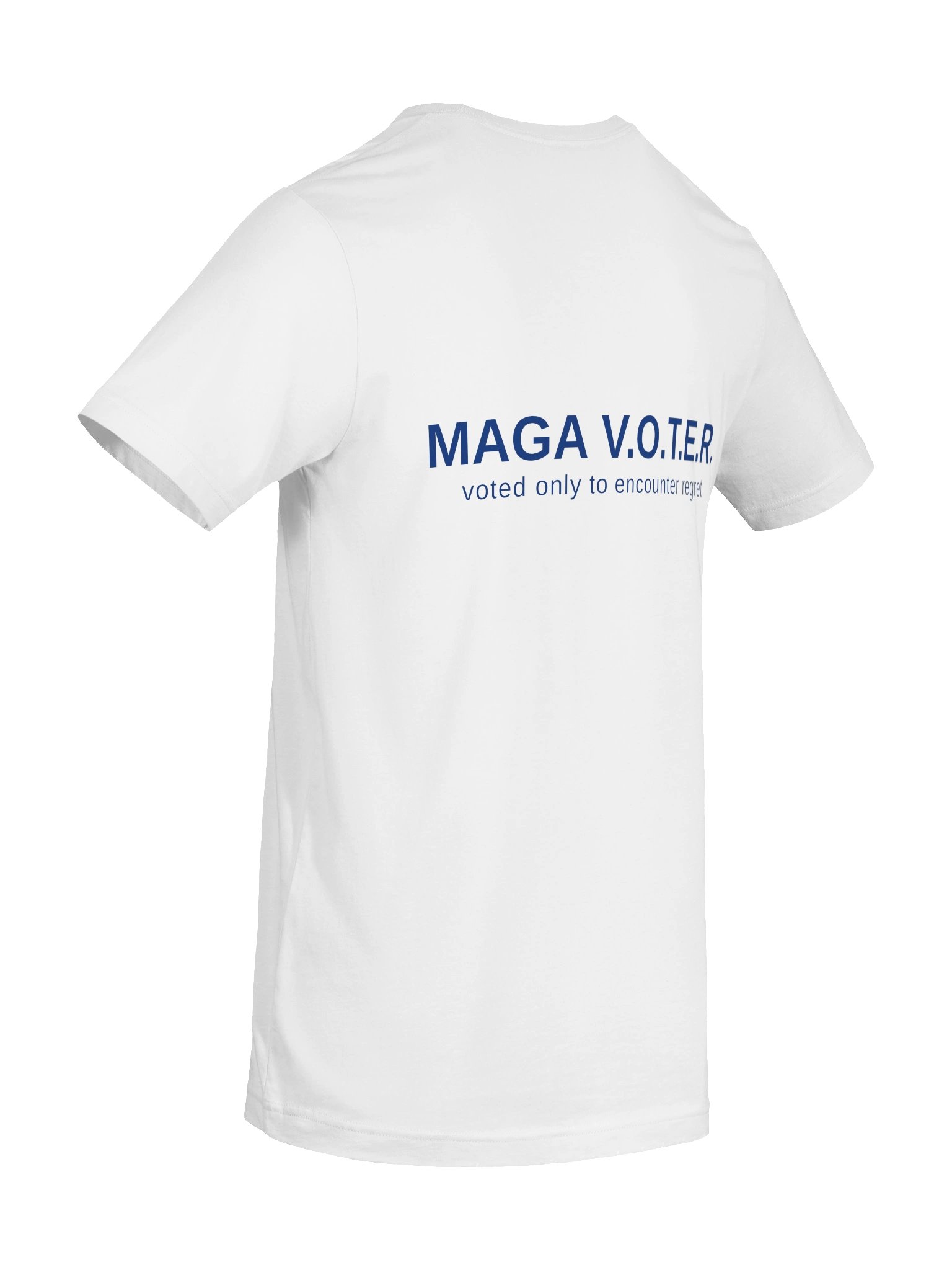 MAGA V.O.T.E.R. — Minimal Tee (Back Print) (Light Colors) product image (8)