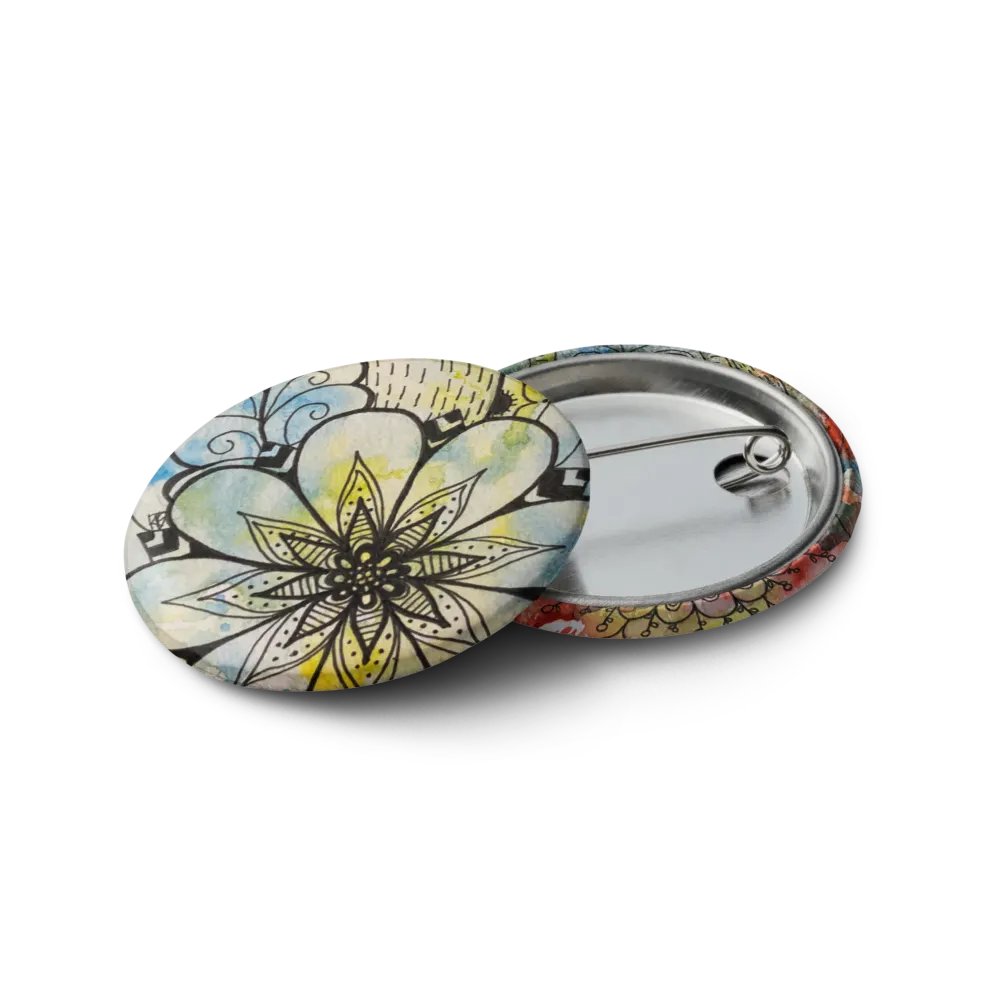Floral Fantasy Pin Button Set product image (12)