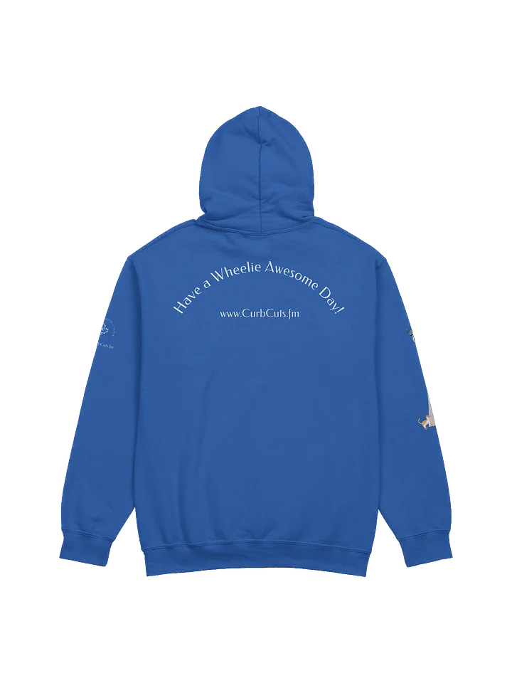 SALE! Curb Cuts and Conversations (Queen's Quay, Toronto Design): Unisex Hoodie., 2025 edition product image (2)