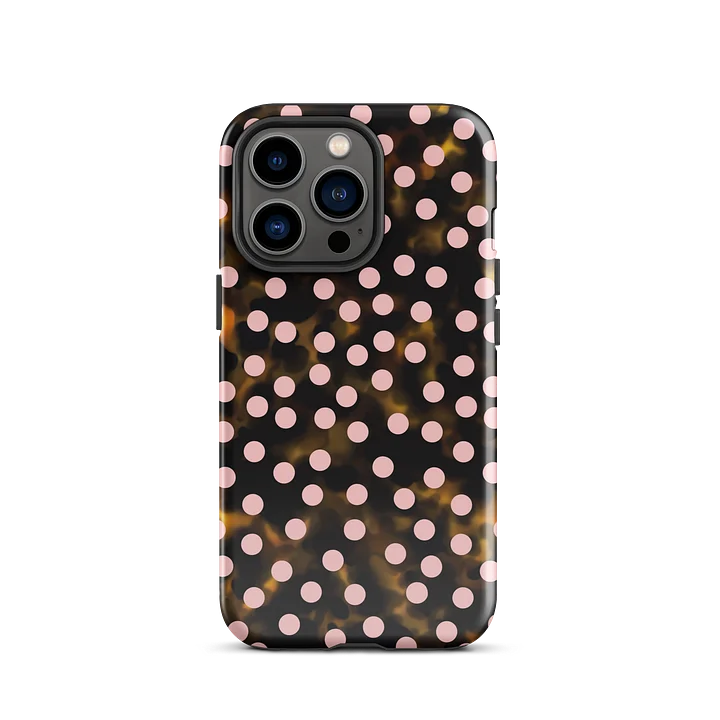 Scatter Dots Tortoise iPhone Case product image (1)