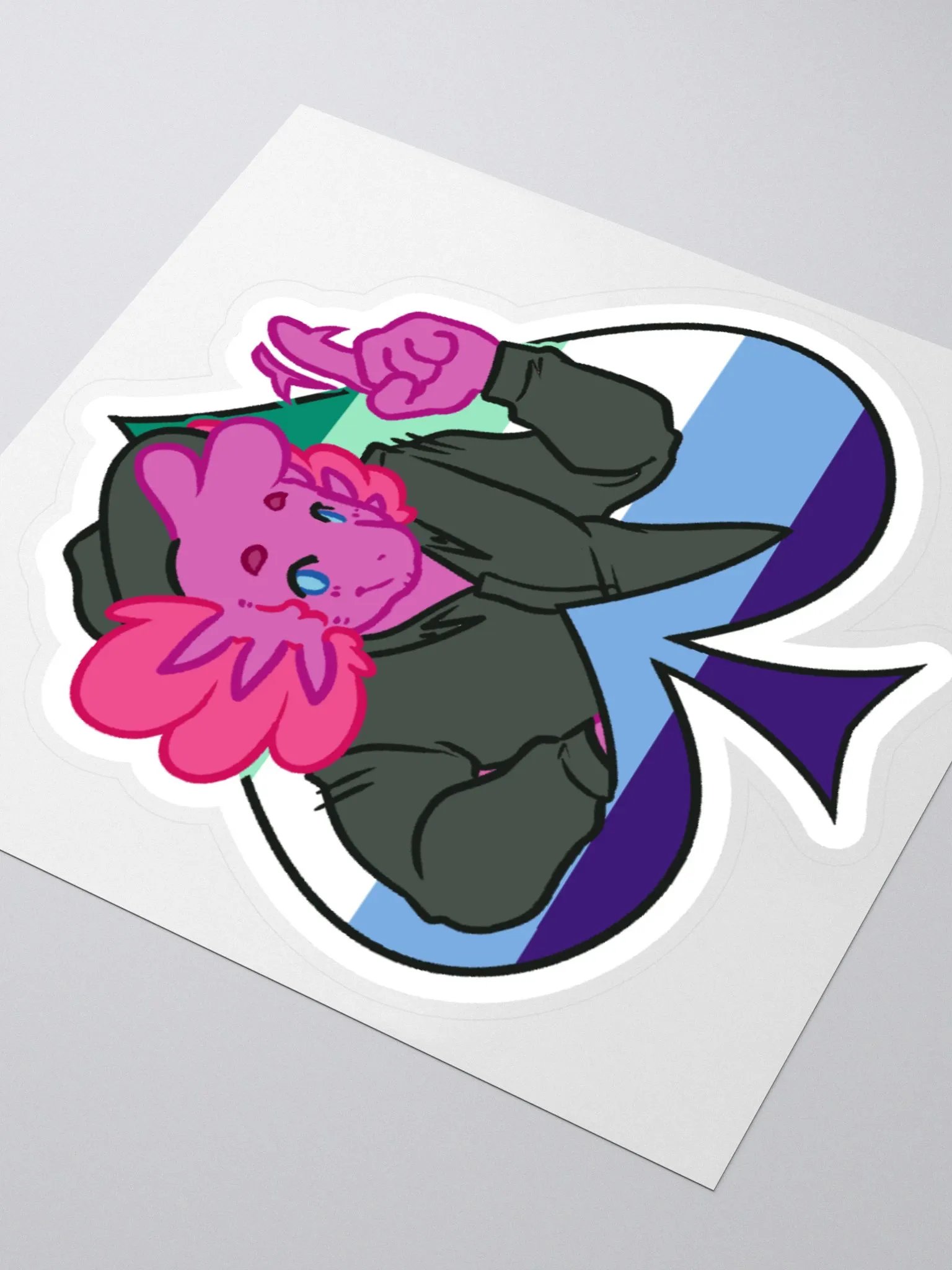 MLM in Spades | Kiss-Cut Sticker product image (3)