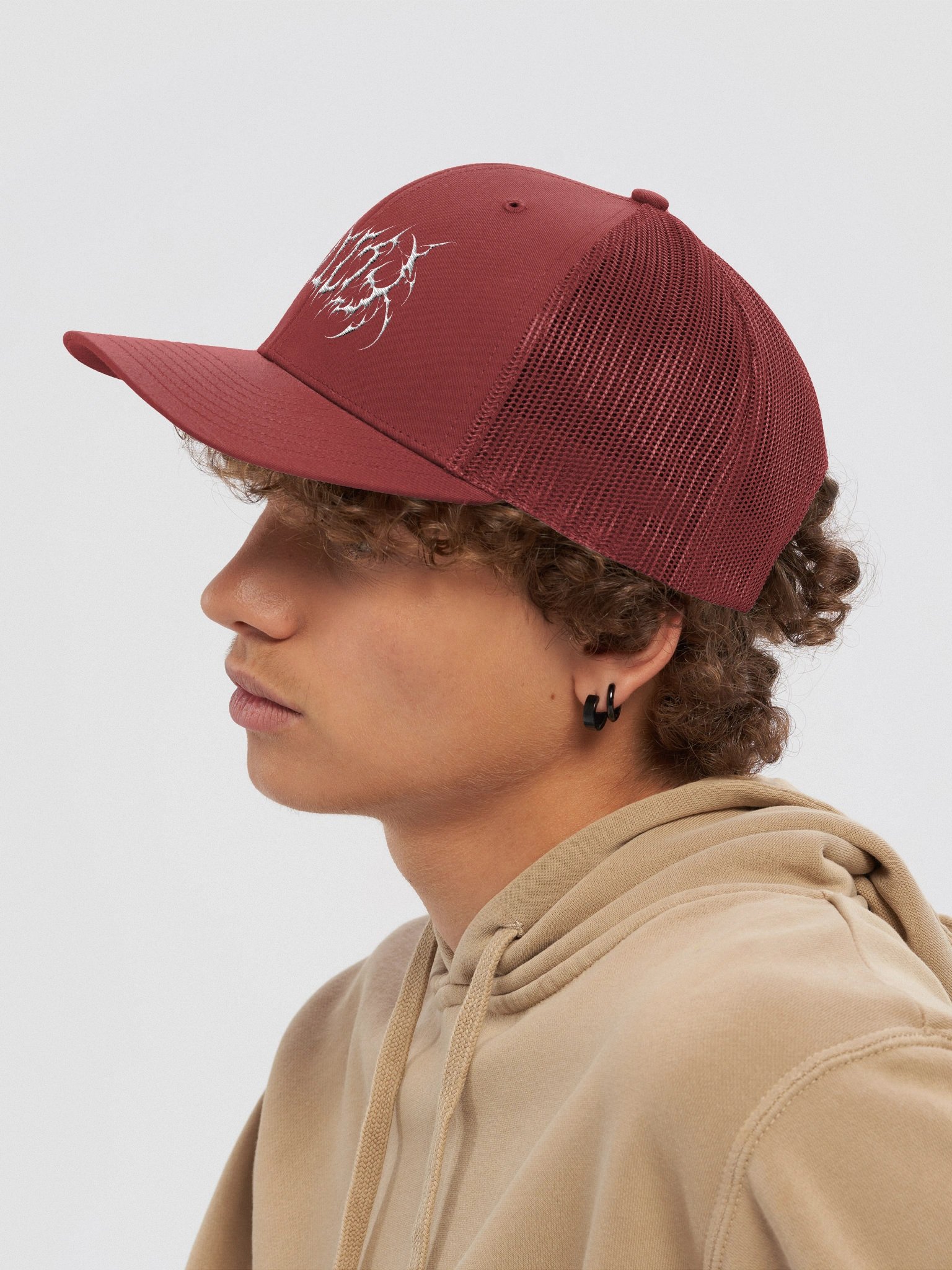 Metal Logo Trucker hat product image (51)