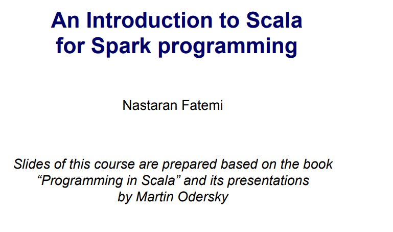 An Introduction to Scala for Spark programming product image (1)