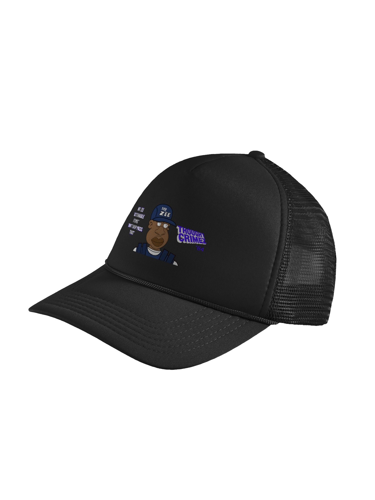 MR. ZEE Thought Crimez ’84 Foam Trucker Hat product image (4)