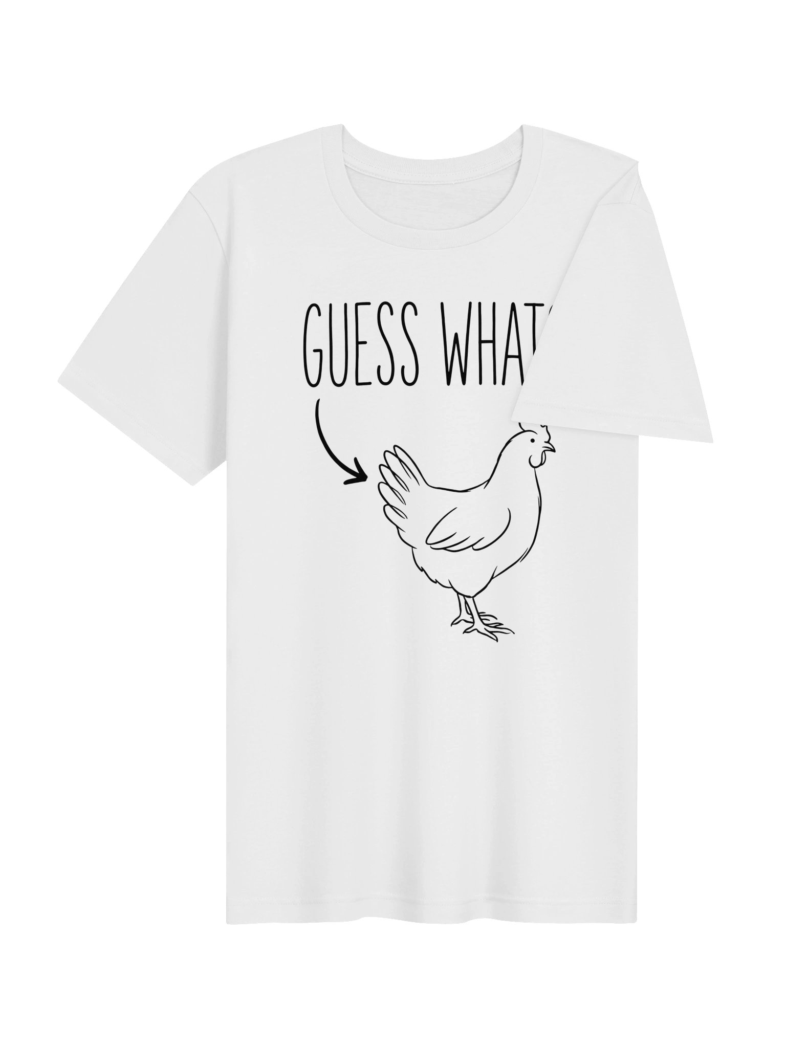 Guess What? Chicken Butt tshirt product image (34)