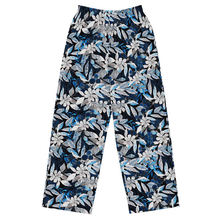 Blue White Garden Pants product image (1)
