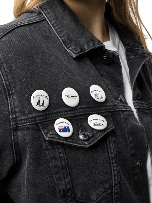 Outback Sunset Pin Button Set product image (4)