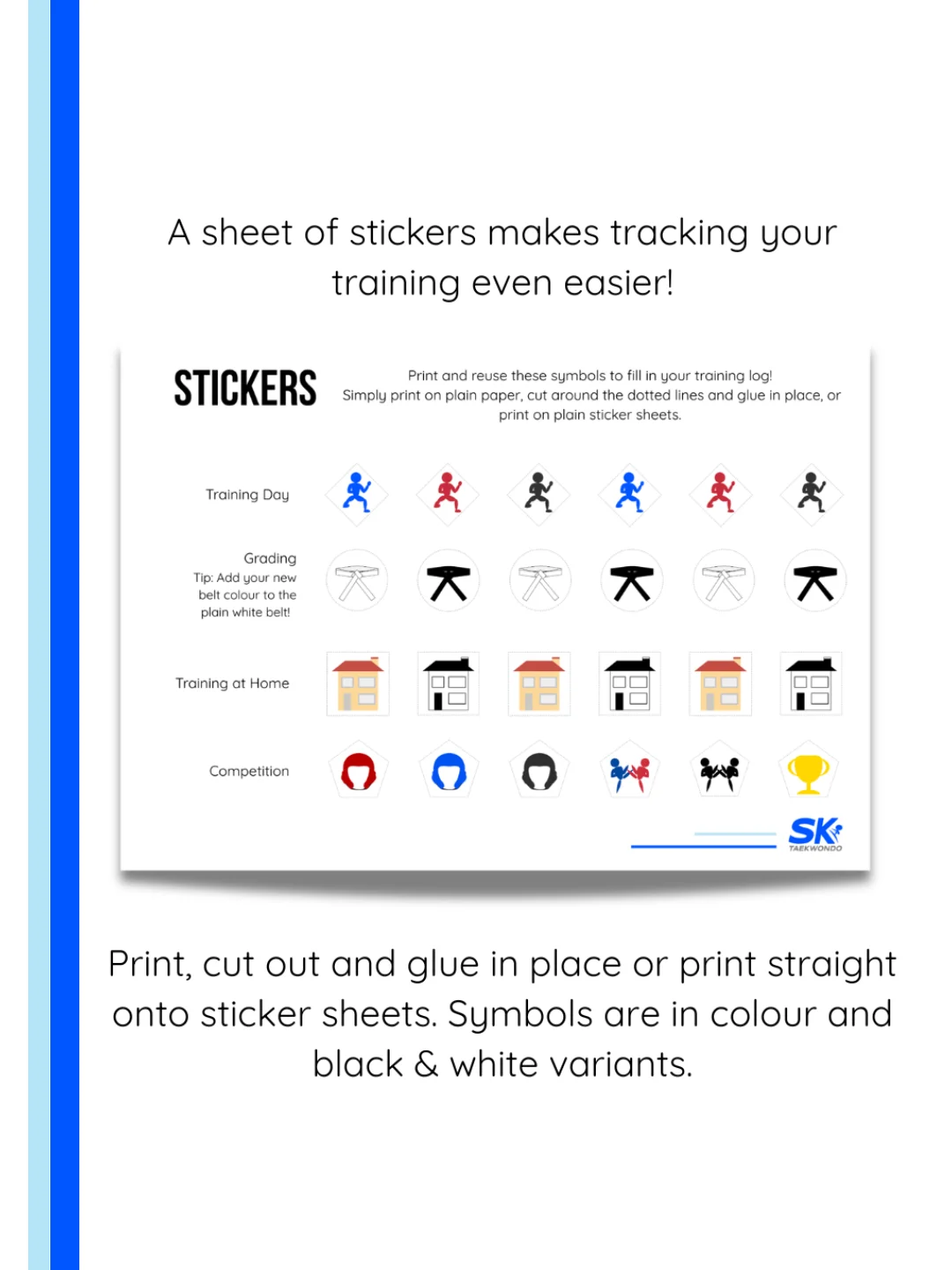 Training Tracker Printable Pack product image (4)