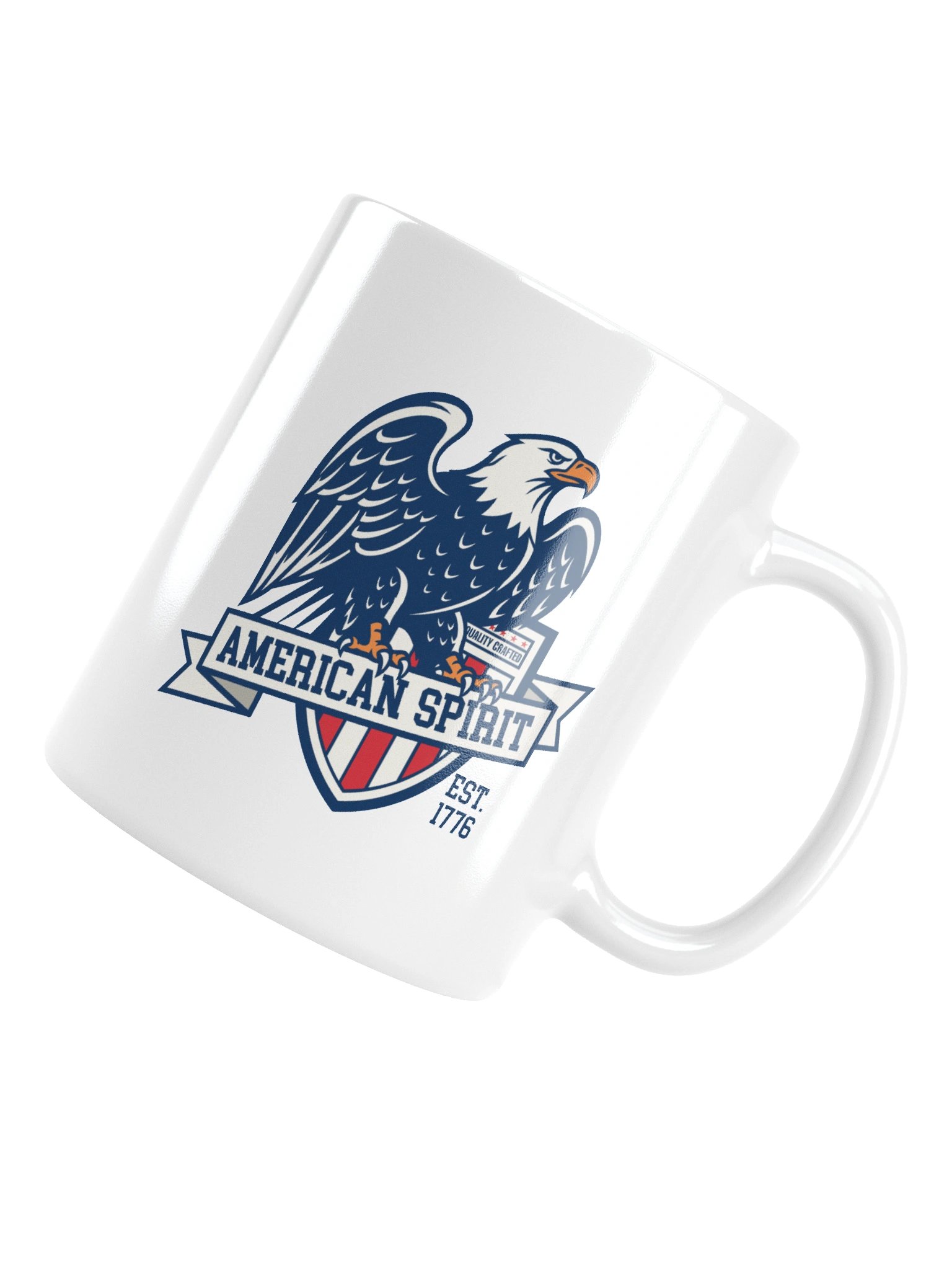 American Spirit Eagle Crest – EST. 1776 - Mug product image (10)