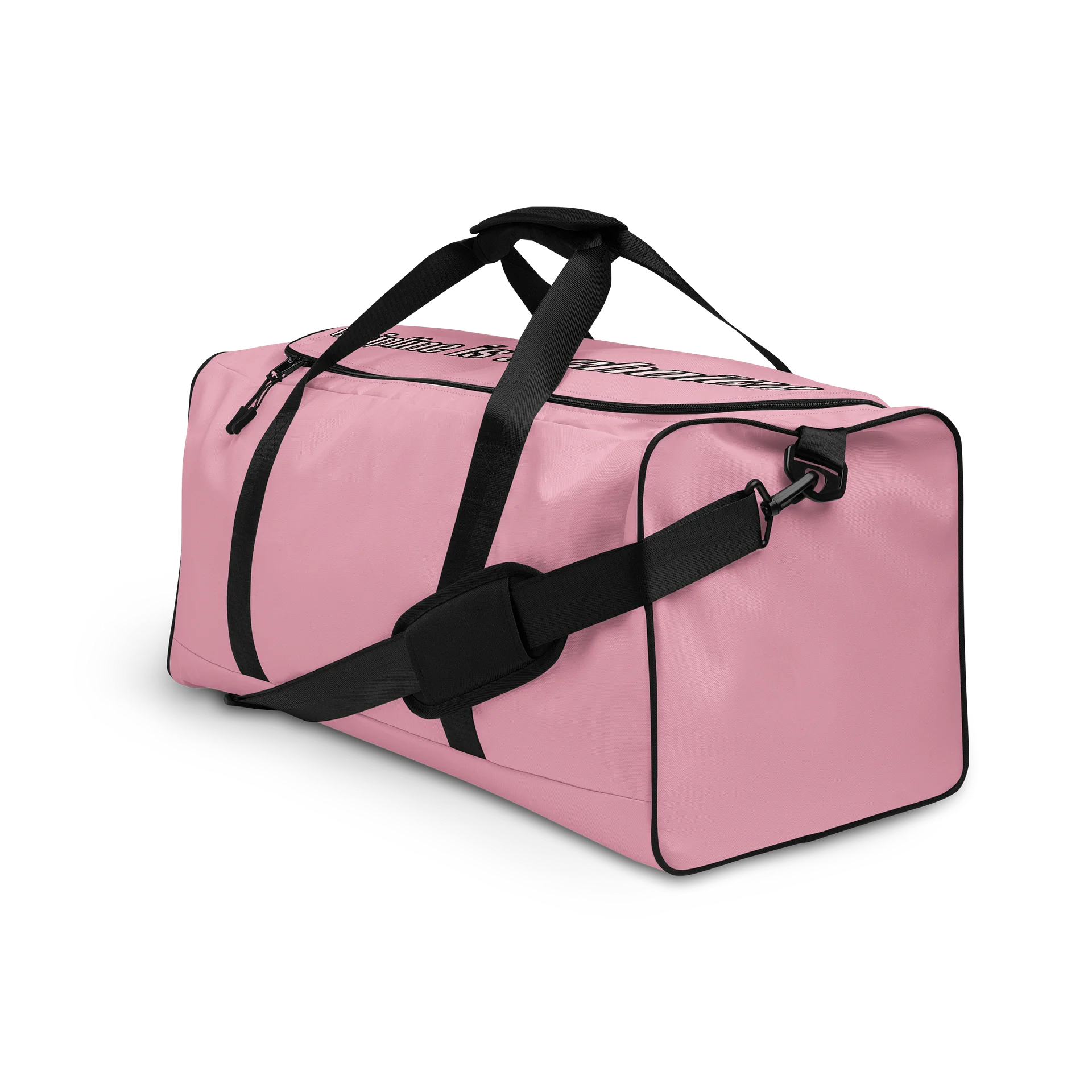 Discipline is a choice gym bag pink product image (4)
