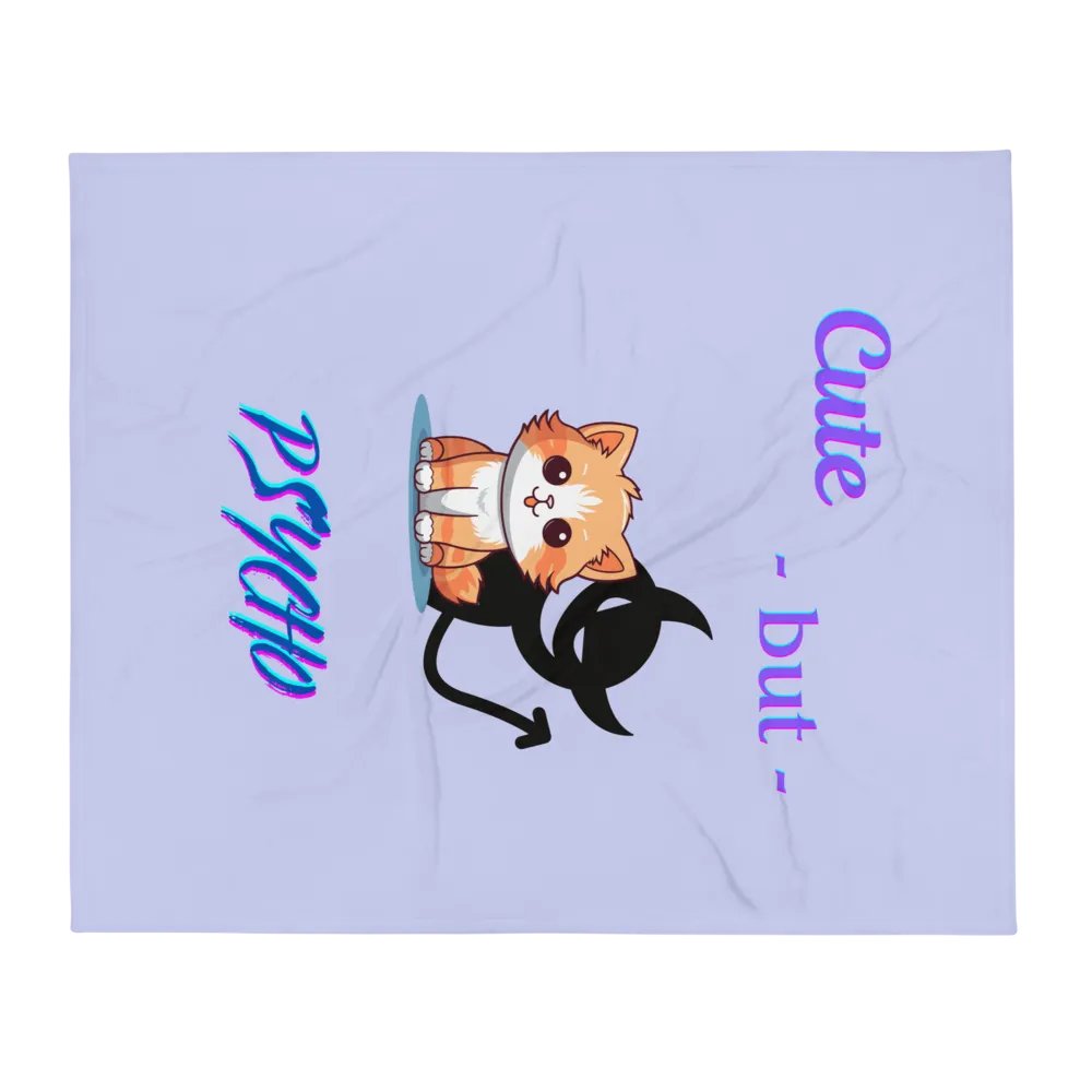 Cute But Psycho Blanket product image (2)