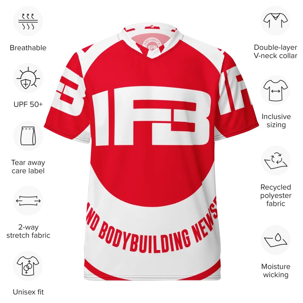 IFBNewsfeed.Org's All-Over Print Recycled Unisex Sports Jersey product image (11)
