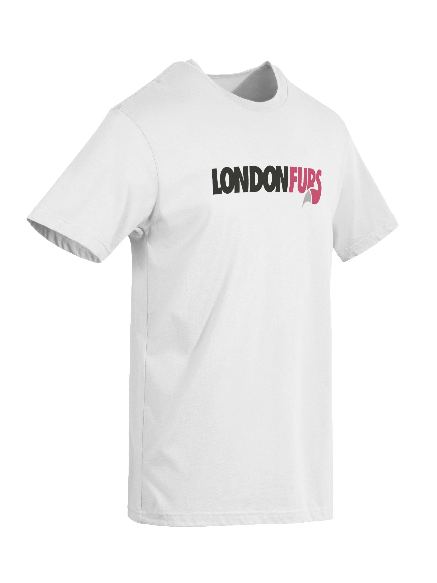 LondonFurs Logo - Black and Red - T-shirt product image (6)