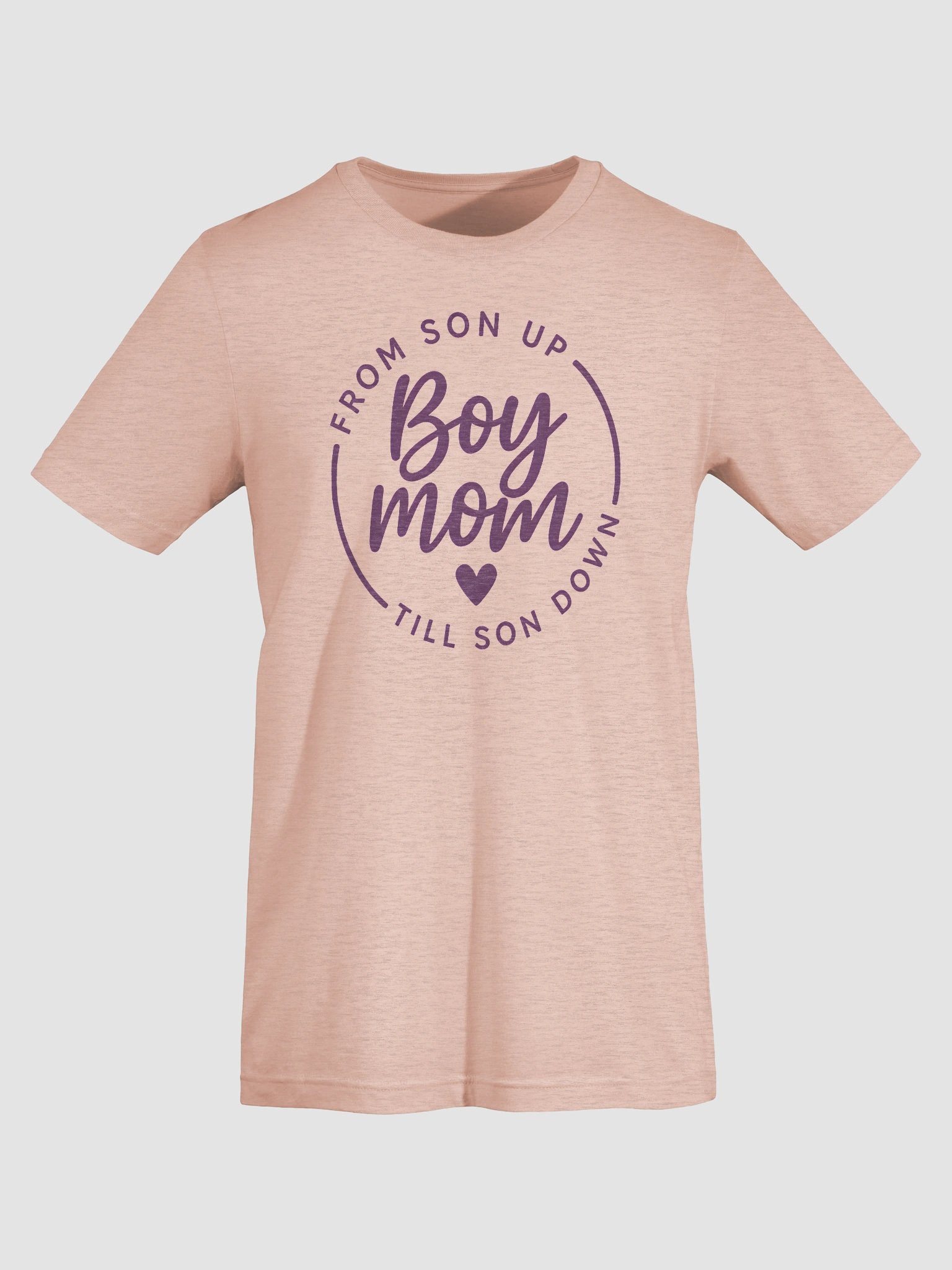 Boy Mom From Son Up Till Son Down T-Shirt | Funny Boy Mom Life Tee | Gift for Moms of product image (7)