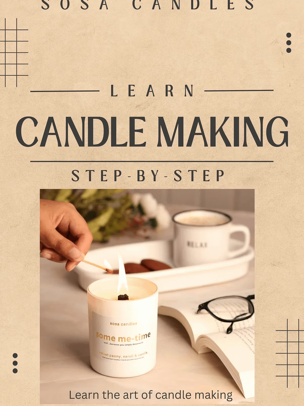 Candle Making Notes (E-book) Learn Candle Making for Beginners Step-By-Step | sosacandles