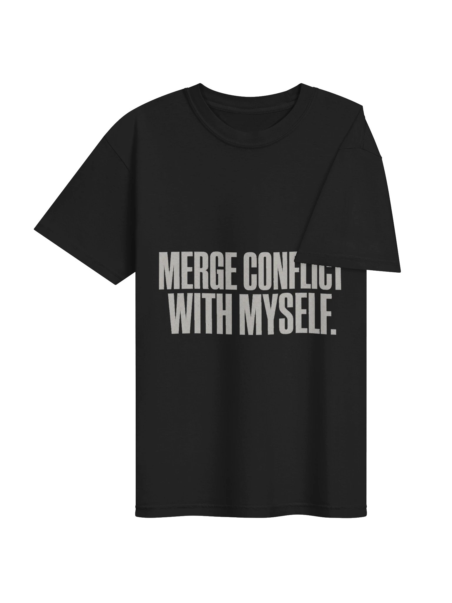 Merge Conflict With Myself Tee product image (10)