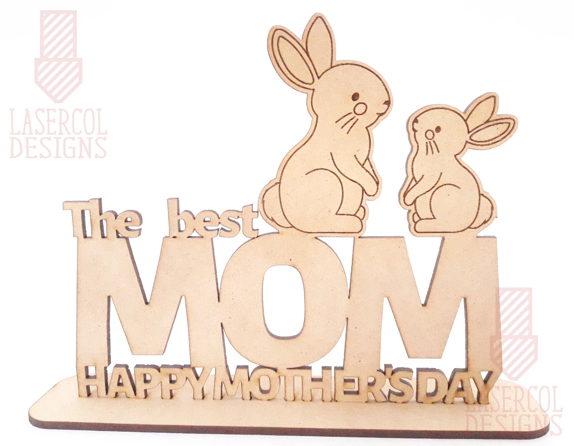 Mother's Day Gift Plaque (Three Sizes) Set 4 - Laser Cut Files product image (5)